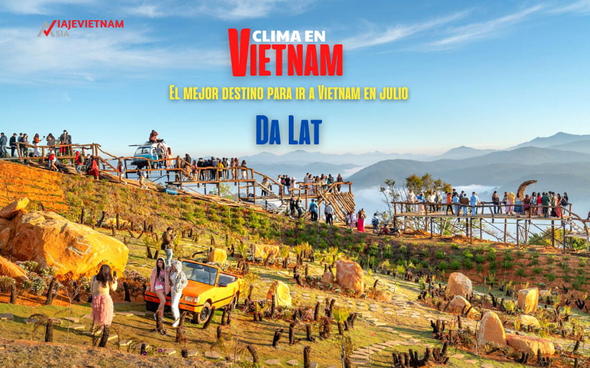 El mejor destino para ir a Vietnam en julio: Da Lat