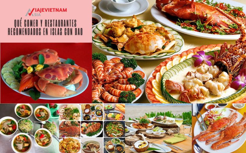 Qué Comer y restaurantes recomendados en Islas Con Dao 